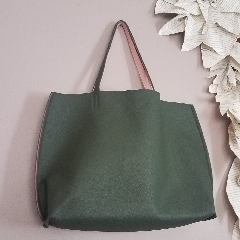 Olive green Tote